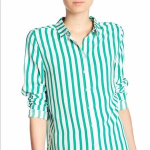 ✨3/15✨NWT Cotton On Size M Striped Button Down SFH